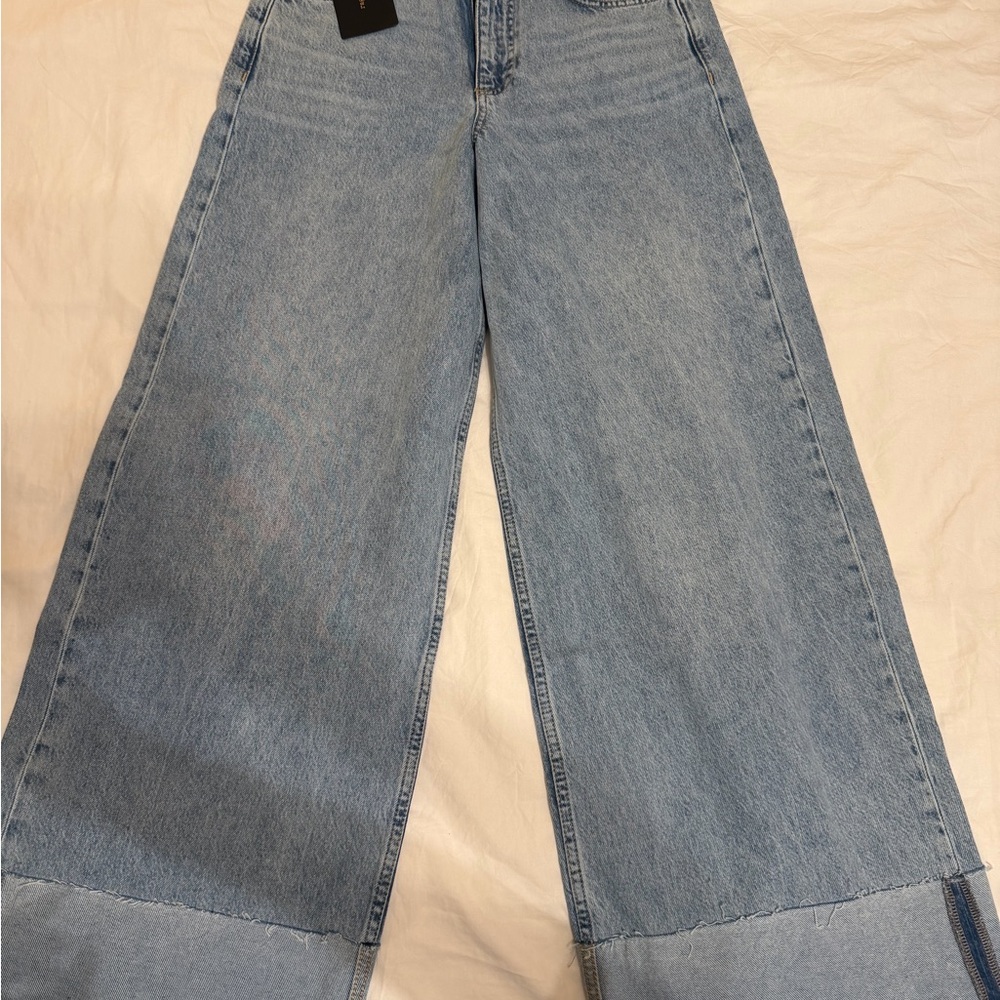 rag & bone Sofia crop w cliff jeans
